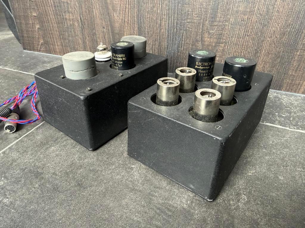 Phono voorversterker phonodude MC! Black gate WKZ upgraded, Ophalen, Gebruikt