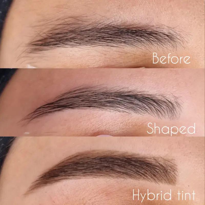 Wenkbrauwen verfen, Ophalen, Ogen, Bruin, Nieuw