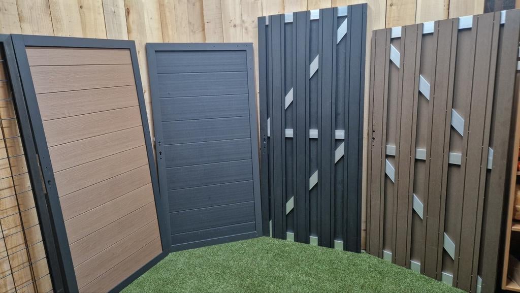 Schuttingdeuren nieuw! OP VOORRAAD, Tuin en Terras, Tuinschermen, Nieuw, 150 tot 200 cm, 200 cm of meer, Ophalen