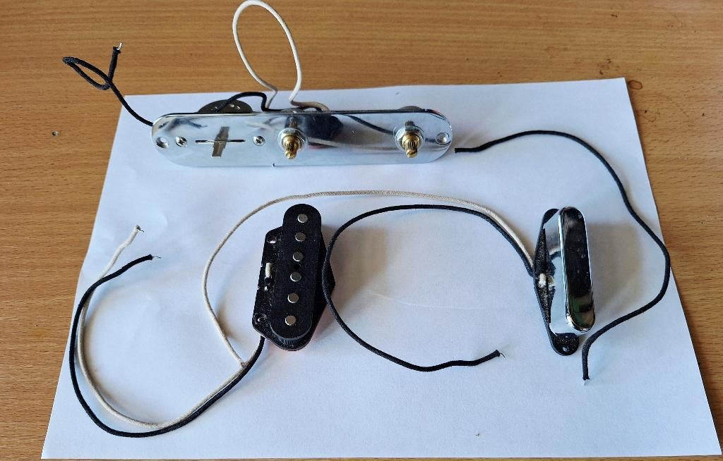 Telecaster set-up pick-ups compleet, Ophalen of Verzenden, Zo goed als nieuw, Elektrische gitaar