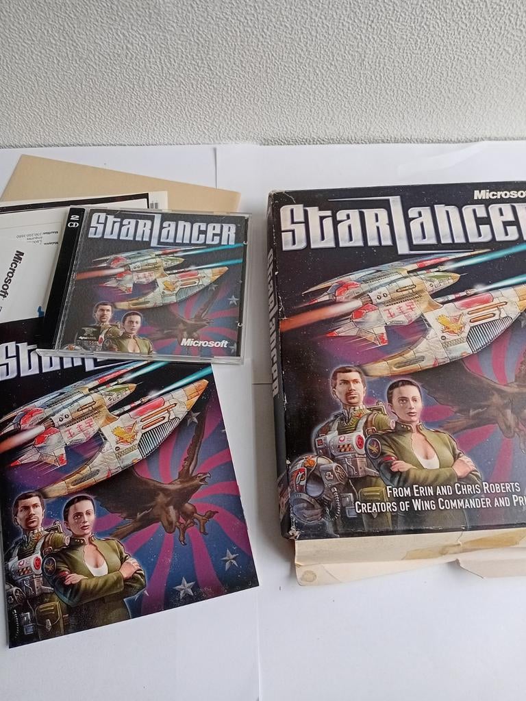 StarLancer PC CD-ROM - Klassieke Ruimte Shooter, Online, Gebruikt, Shooter, 1 speler