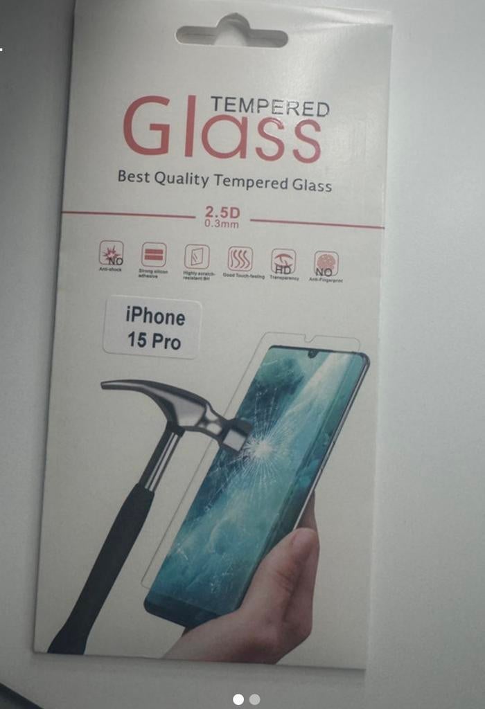 Tempered glas, Ophalen of Verzenden, Zo goed als nieuw
