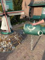 Melkbus brievenbus, Ophalen, Gebruikt, Staal, Staande brievenbus