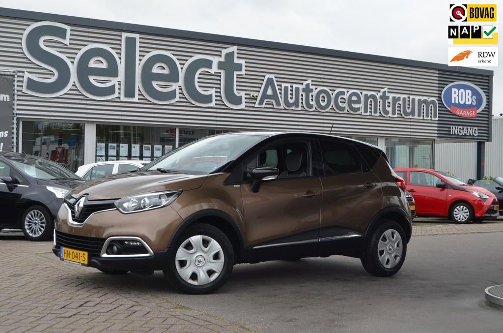 Renault Captur 0.9 TCe Barista|LEER|STOELVERW.|TR.HAAK|PDC+C, Auto's, Voorwielaandrijving, 898 cc, Gebruikt, Euro 6