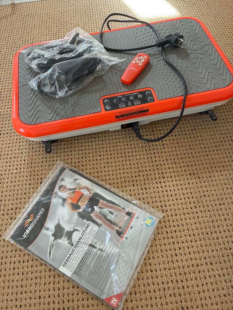 Vibroshaper trilplaat met afstandsbediening en banden, Ophalen, Zo goed als nieuw, Armen, Overige typen