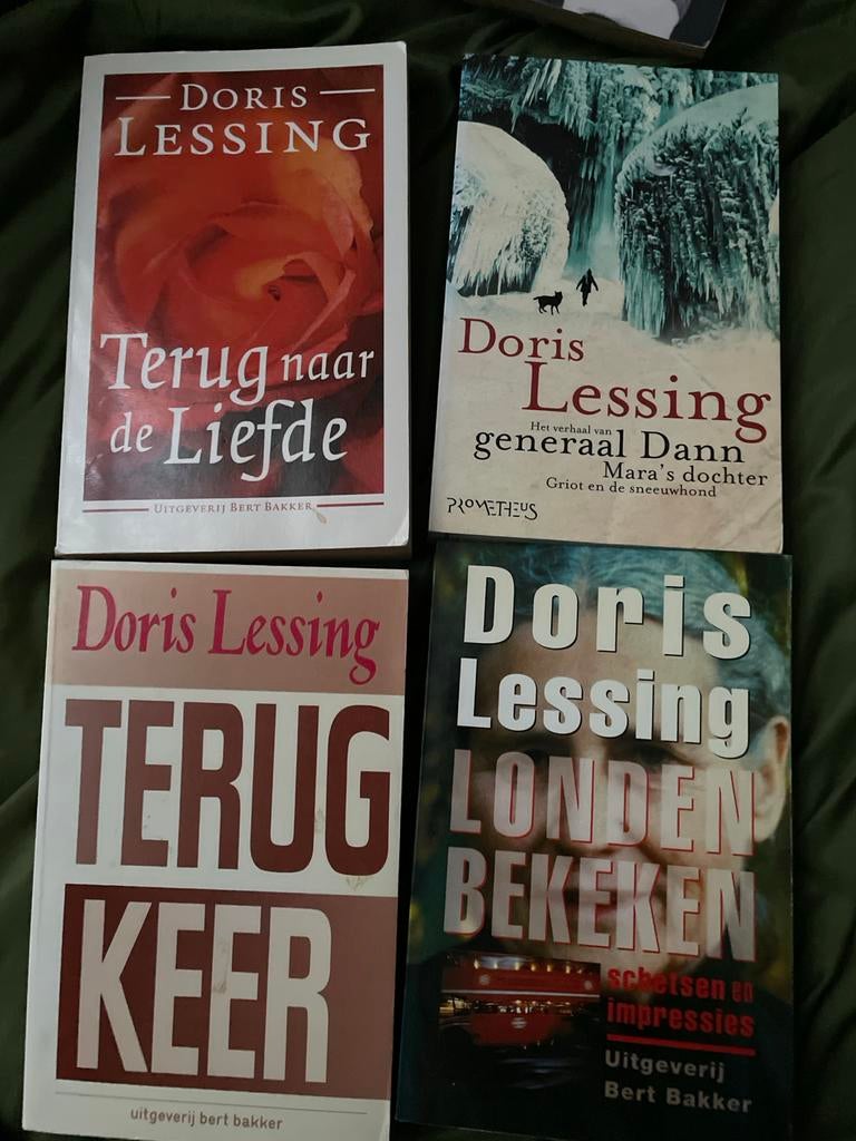 Doris Lessing boeken: Terug naar de Liefde, Terugkeer, Dann, Boeken, Ophalen of Verzenden, Gelezen, Nederland