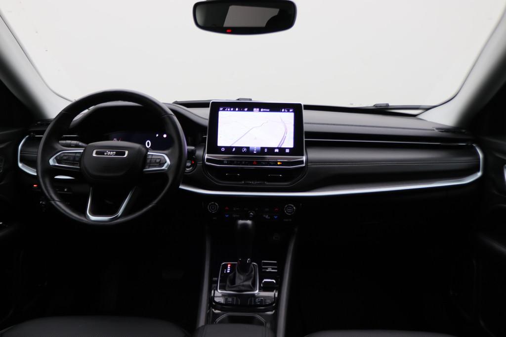 Jeep Compass 4xe 240 Plug-in Hybrid Electric S Leer, 360° C, Automaat, Zwart, 4 cilinders, Bedrijf