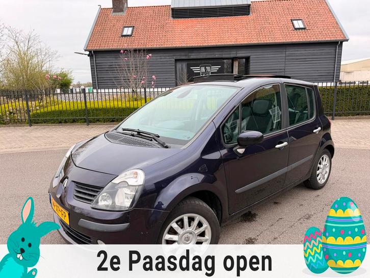 Renault Modus 1.6-16V EXCEPTION AIRCO PANORAMDAK APK 4-2027, Auto's, Renault, Bedrijf, Te koop, Modus, ABS, Airbags, Airconditioning