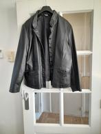 MS mode leren blazer maat 48, Ophalen of Verzenden, Zo goed als nieuw, Maat 46/48 (XL) of groter, Zwart