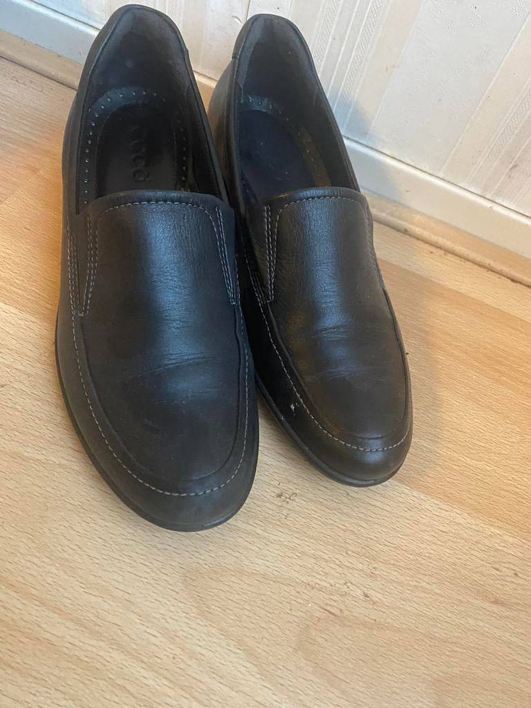 Ecco damesschoenen maat 39, Ophalen of Verzenden, Zo goed als nieuw, Zwart