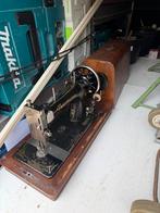 Antieke Naumann K19 Naaimachine met Houten Koffer, Antiek en Kunst, Antiek | Naaimachines, Ophalen