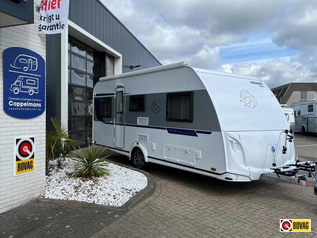 Knaus Sport Silver Selection 500 EU mover, levelsysteem,tent, Rondzit, Bedrijf, Schokbreker, 5 tot 6 meter