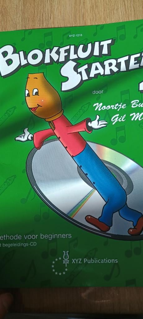 lesboek blokfluit, Muziek en Instrumenten, Bladmuziek, Overige instrumenten, Overige genres, Les of Cursus, Ophalen of Verzenden