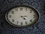 ovale wandklok, Ophalen of Verzenden, Gebruikt, Analoog, Wandklok