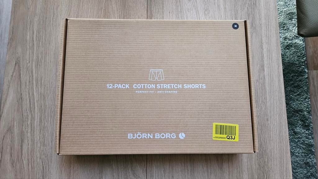 12 pack nieuwe Björn Borg boxershorts, Kleding | Heren, Ondergoed, Ophalen of Verzenden, Zwart, Björn Borg, Boxer