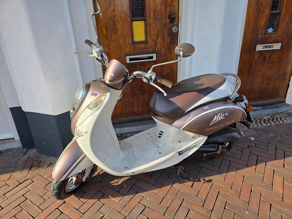 Sym Mio bromscooter €995 bij Scooterforyou, Zwolle, Ophalen, Gebruikt, Overige modellen, Maximaal 45 km/u