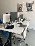 2x TROTTEN bureau ikea 120x70, Huis en Inrichting, Bureaus, Ophalen of Verzenden, Zo goed als nieuw