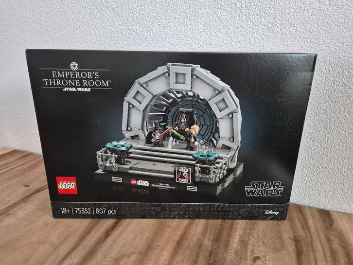 Lego Star Wars 75352 Keizer's troonzaal Diorama nieuw, Kinderen en Baby's, Speelgoed | Duplo en Lego, Nieuw, Lego, Complete set