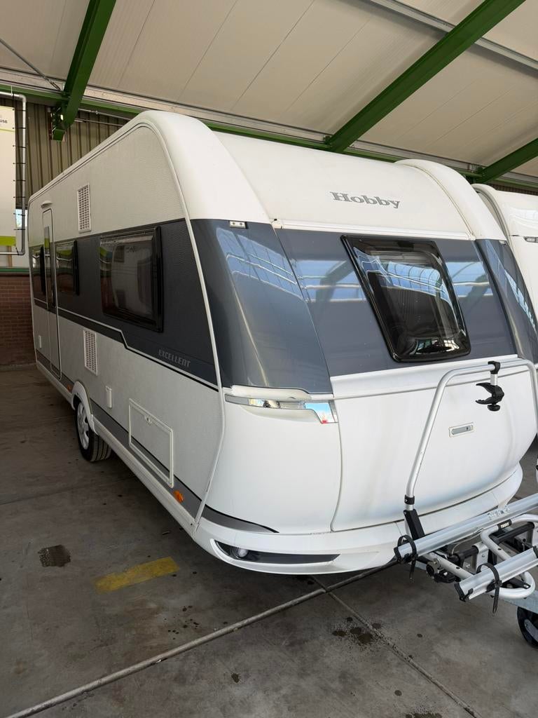 Hobby 495 UL EXCELLENT 2019, Rondzit, Hobby, Bedrijf, Luifel