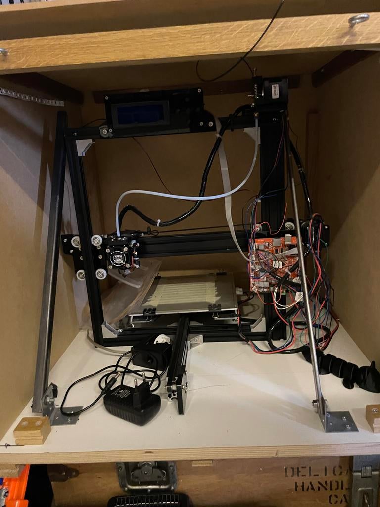3D printer ideaal voor beginners - Inclusief behuizing, Computers en Software, 3D Printers, Ophalen, Gebruikt