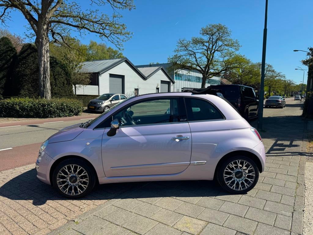 Fiat 500 C 0.9 TwinAir Clima Elek Pakket Leer Xenon Lmv, Auto's, Euro 5, 86 pk, Gebruikt, Overige kleuren