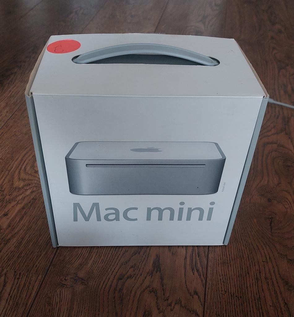 Mac mini G4 compleet in originele doos, Gebruikt, Minder dan 4 GB, HDD, Minder dan 2 Ghz