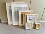Hovsta Ikea - schilderijlijsten - 10 stuks / diverse maten, Ophalen, Zo goed als nieuw, Hout, Minder dan 50 cm