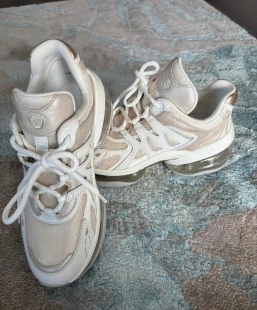 Michael Kors sneakers, Wit, Ophalen of Verzenden, Sneakers of Gympen, Zo goed als nieuw