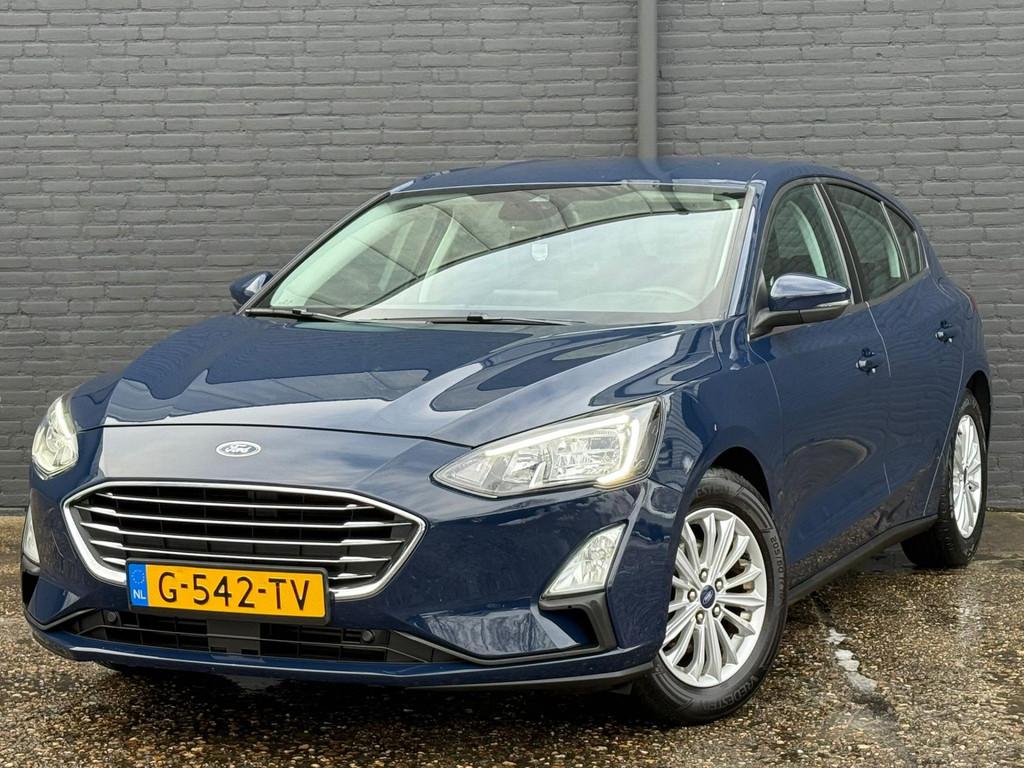 Ford Focus 1.0 EcoBoost Titanium Business CARPLAY | NAVI | P, 125 pk, Gebruikt, Euro 6, Blauw