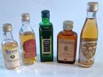 5 mini whisky flesjes ongeopend, Ophalen of Verzenden, Gebruikt, Overige typen