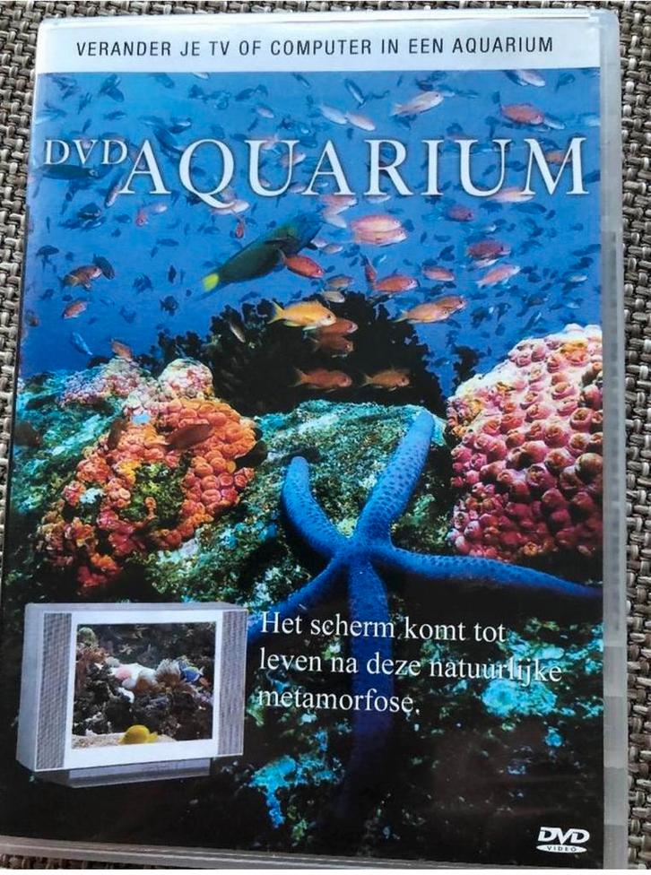 DVD Aquarium, Cd's en Dvd's, Dvd's | Documentaire en Educatief, Zo goed als nieuw, Natuur, Alle leeftijden, Ophalen of Verzenden