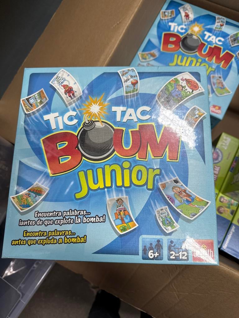Tic Tac Boum Junior - Spaanse versie (6 stuks) - Goliath, Drie of vier spelers, Ophalen of Verzenden, Nieuw