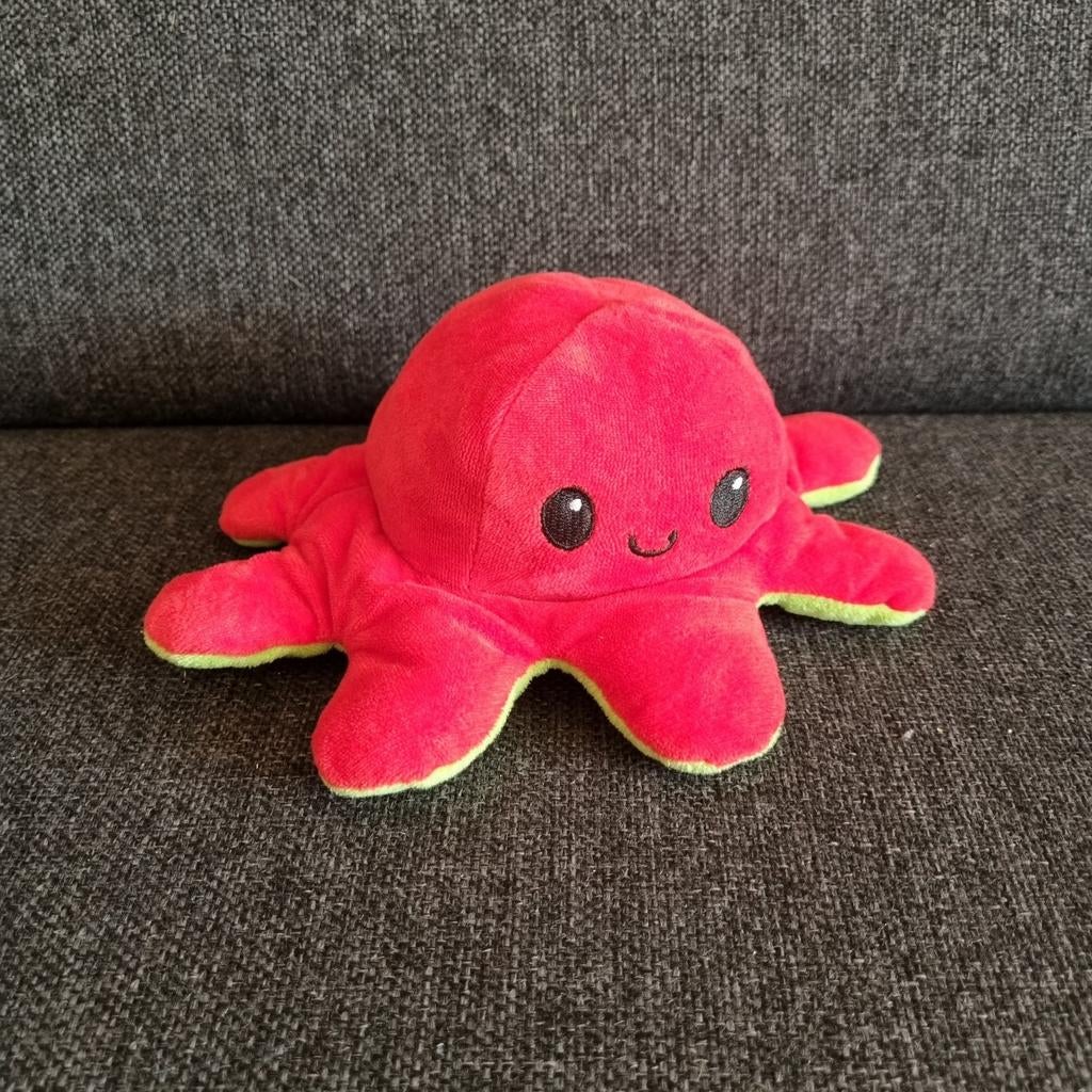 Omkeerbare Octopus Knuffel, Ophalen of Verzenden, Zo goed als nieuw, Overige typen