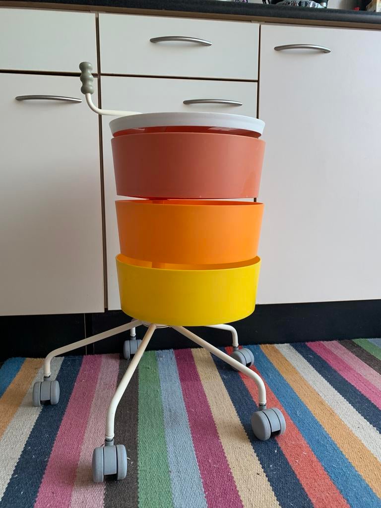 Vintage Ikea trolley PS Klyftig, Ophalen, 50 tot 100 cm, -, -