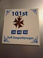 Tegel 101e vierdaagse 2017, Verzamelen, Militaria | Algemeen, Ophalen of Verzenden, Landmacht, Nederland