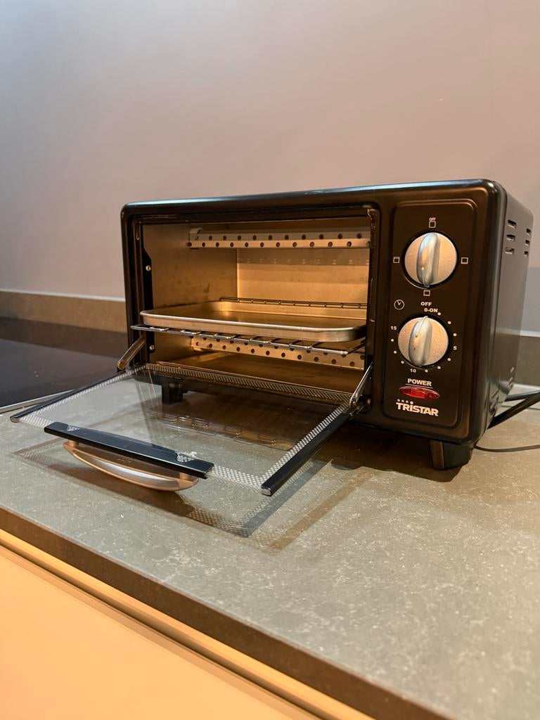 Compacte Tristar Camping Oven - Model OV-2927, Witgoed en Apparatuur, Ovens, Gebruikt, Vrijstaand, Oven, Minder dan 45 cm, Ophalen of Verzenden