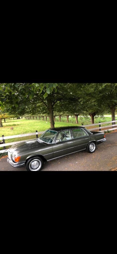 Mercedes-Benz S-klasse w116 350SE V8 Lpg, Auto's, Mercedes-Benz, Bedrijf, S-Klasse, LPG, Sedan, Automaat, Geïmporteerd, Zilver of Grijs