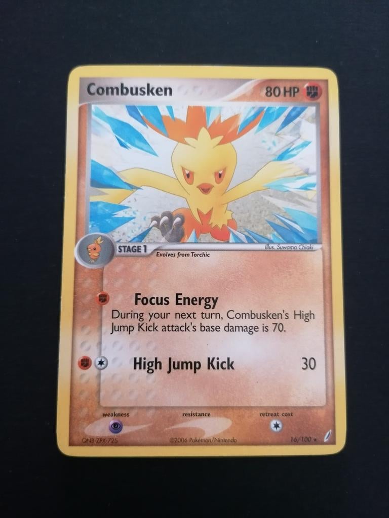 Combusken - EX Crystal Guardians 16/100 - Pokémon, Ophalen of Verzenden, Zo goed als nieuw
