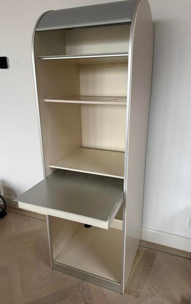 Pastoe fiber kast 172 hoog, uitschuifbaar bureaublad, Huis en Inrichting, Ophalen, Zo goed als nieuw