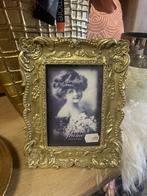 Gouden Fotolijst met Chique Sierranden, Ophalen, Nieuw, A, A