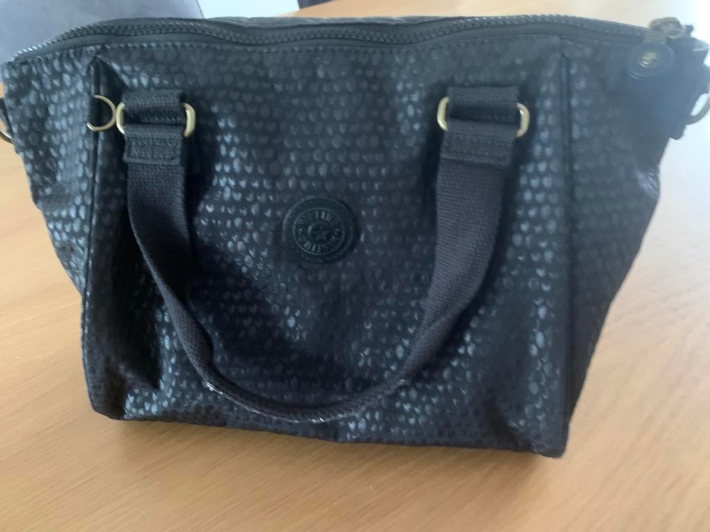 Kipling damestas, Ophalen of Verzenden, Zo goed als nieuw, Zwart, Handtas