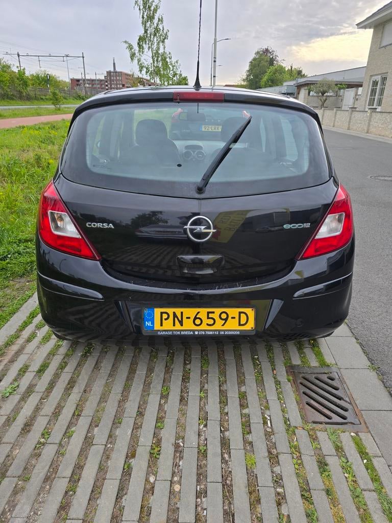 Opel Corsa 1.3 Cdti 5D 2010 Zwart, Auto's, Voorwielaandrijving, Zwart, Bedrijf, 125 €/maand