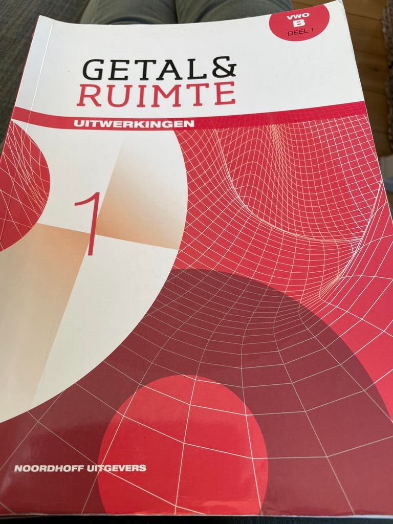 Getal & Ruimte Uitwerkingen VWO B deel 1, 2 en 3, Boeken, Ophalen of Verzenden, Gelezen, VWO, Wiskunde B