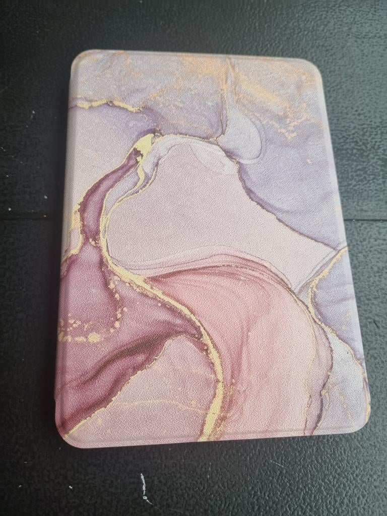 Kindle E-reader Hoes - Marmer Patroon - Beschermhoes, Computers en Software, E-readers, Ophalen of Verzenden, Zo goed als nieuw