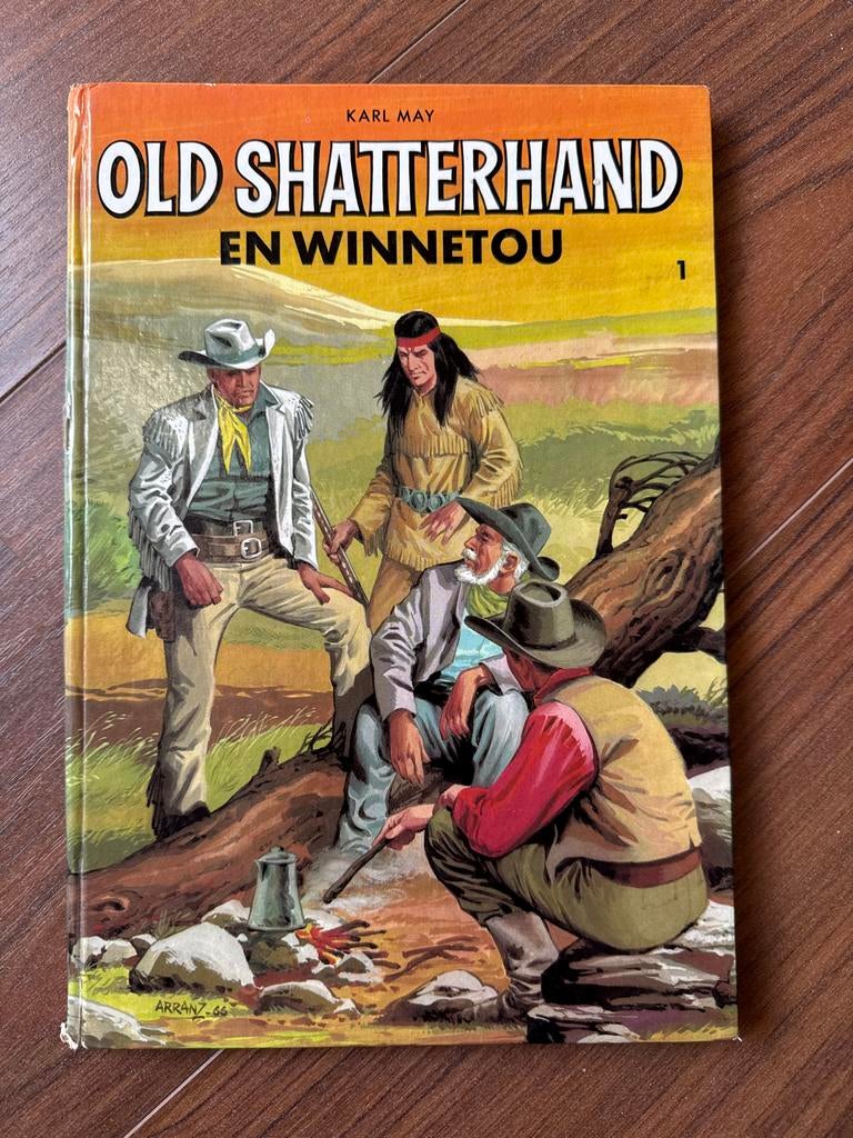 Old Shatterhand en Winnetou 1 - Karl May (1966), Ophalen of Verzenden, Gelezen