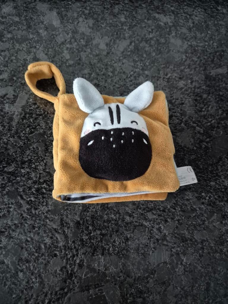 Kruidvat - Knuffelboekje Zebra, Kinderen en Baby's, Ophalen of Verzenden, Nieuw, Overige typen