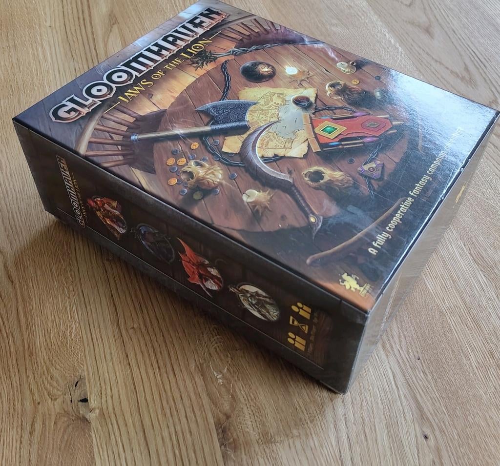 Gloomhaven Jaws of the Lion bordspel - 2 keer gespeeld, Hobby en Vrije tijd, Gezelschapsspellen | Bordspellen, Een of twee spelers