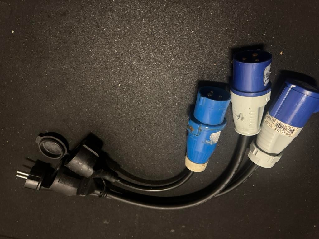 3x stroom verloop voor op de steiger, Verzenden, Zo goed als nieuw, Toebehoren, Minder dan 15 m²