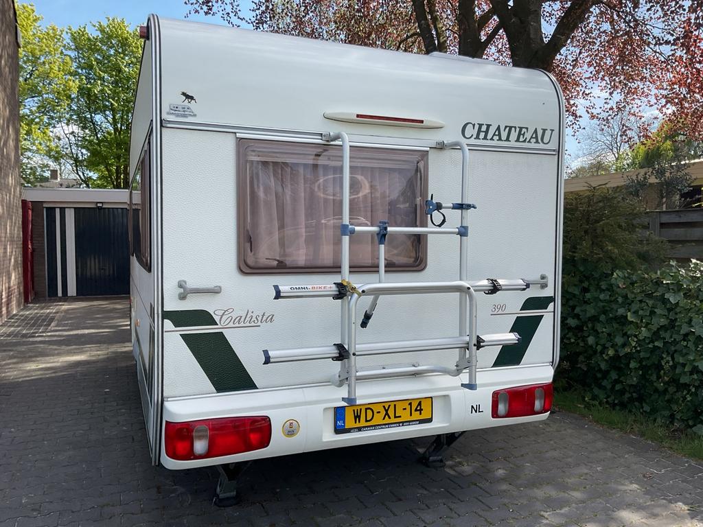 Chateau calista 390, Caravans en Kamperen, Caravans, Particulier, Kachel, Tot en met 4, Tot 4 meter