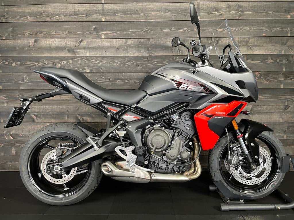 Triumph TIGER SPORT 660 SILVER ICE (bj 2026), Meer dan 35 kW, Toermotor, 660 cc, Bedrijf